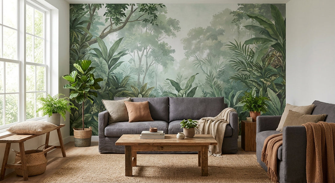 Incorporating Biophilic Design with Wall Murals