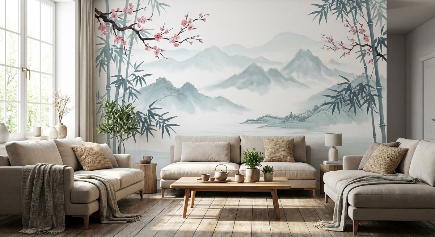 Transform Your Space with Zen Wall Murals