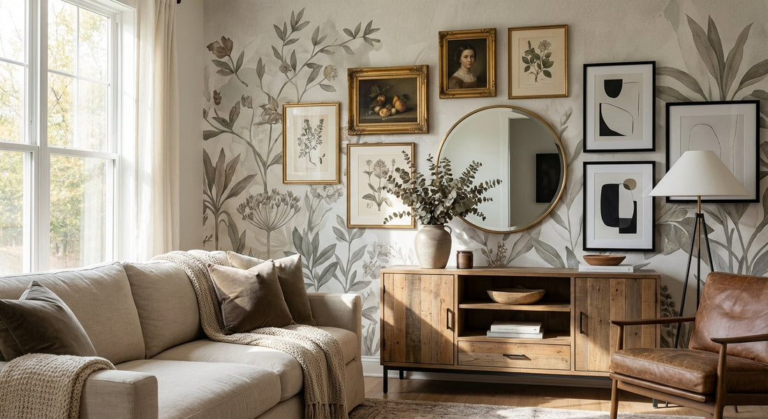 The Art of Mixing Vintage and Modern Wall Decor
