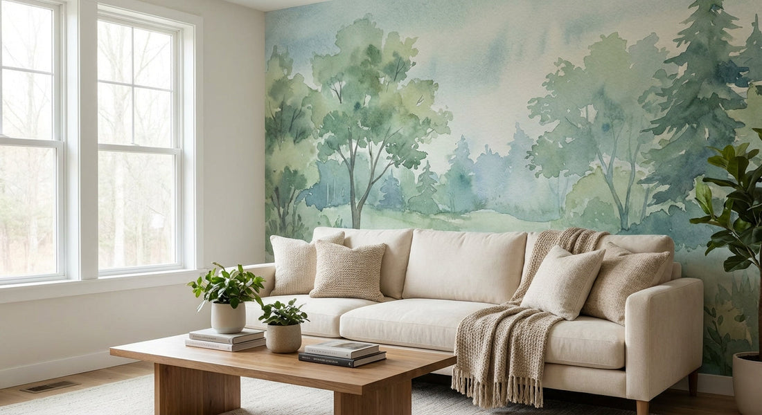 The Art of Using Wall Murals to Create an Accent Wall