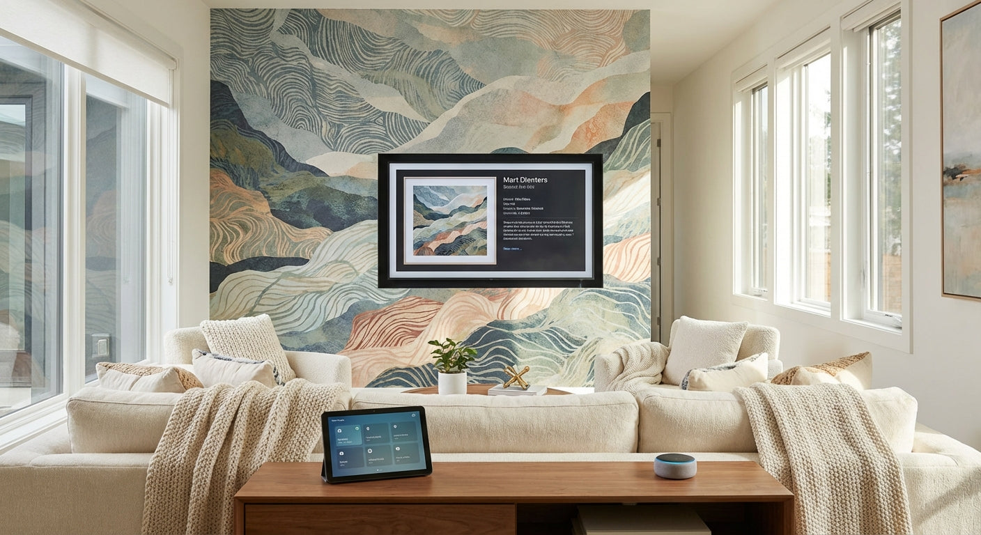 The Benefits of Integrating Art with Smart Home Technology