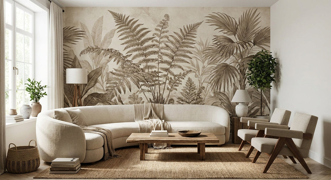 Incorporating Vintage Wall Murals into Modern Interiors