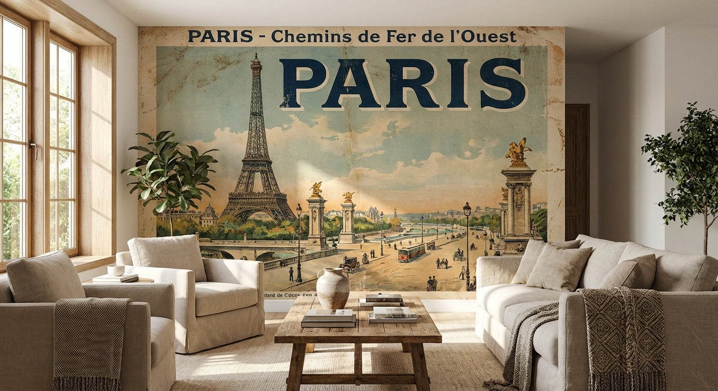 Exploring the Use of Vintage Posters in Modern Decor