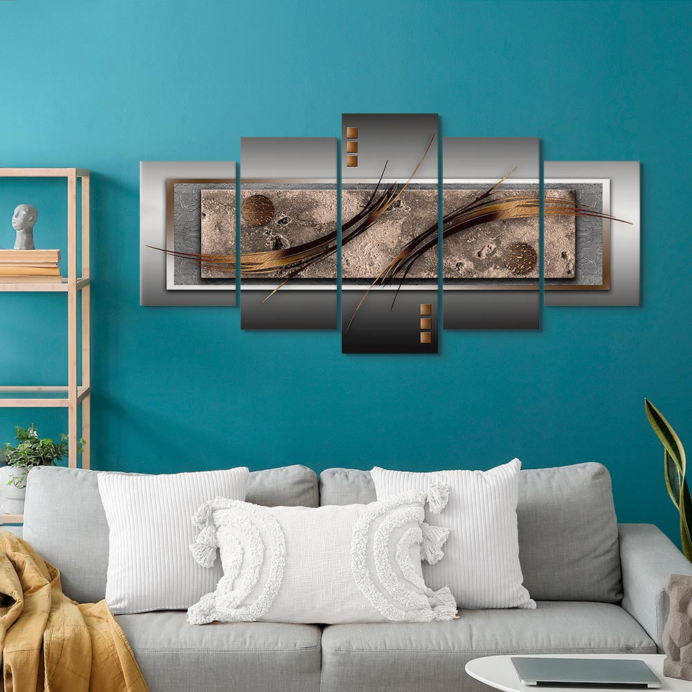 Modern Chic Abstract Canvas Print