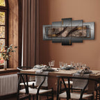 Modern Chic Abstract Canvas Print