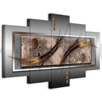 Modern Chic Abstract Canvas Print