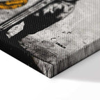 Banksy Graffiti Collage Canvas Print