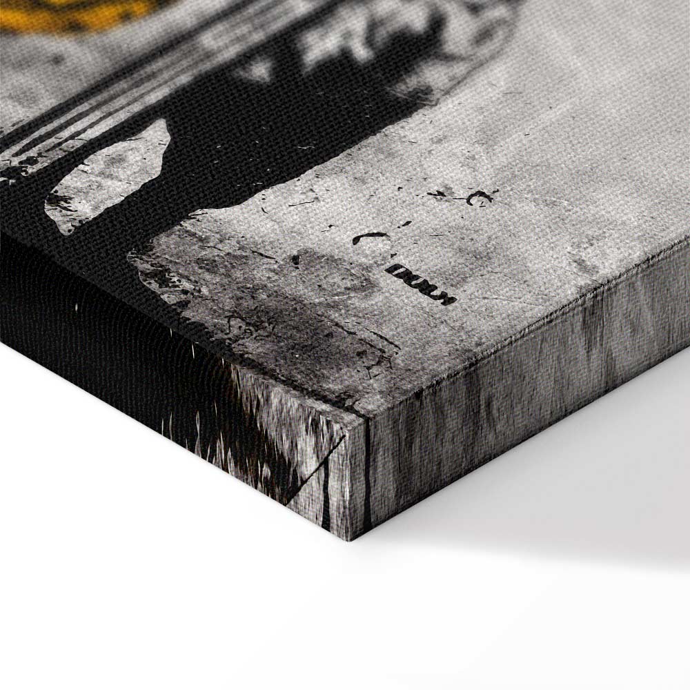 Banksy Graffiti Collage Canvas Print