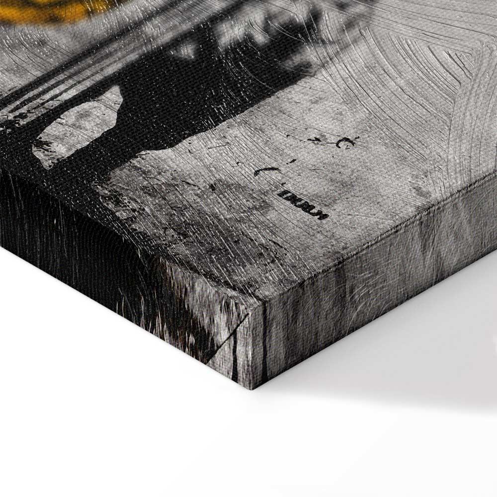 Banksy Graffiti Collage Canvas Print