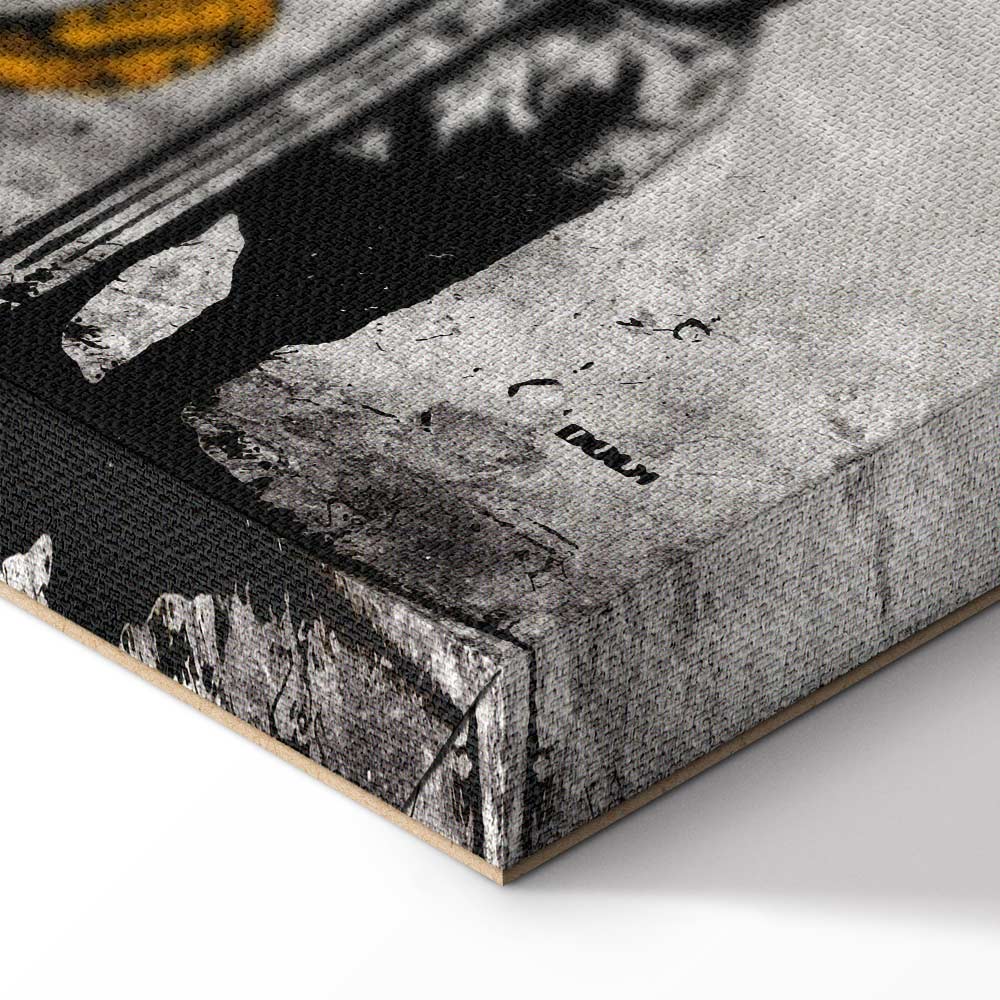 Banksy Graffiti Collage Canvas Print