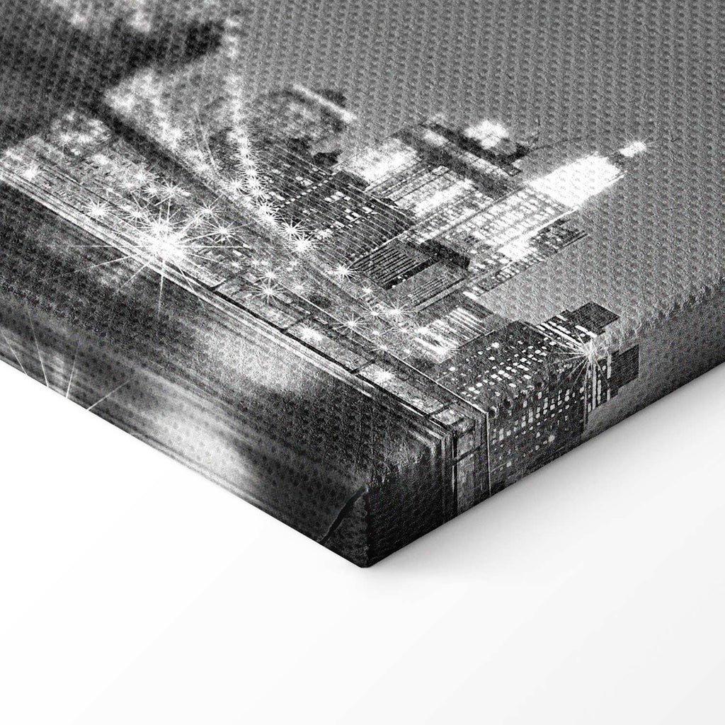 New York City Skyline Architectural Canvas Print