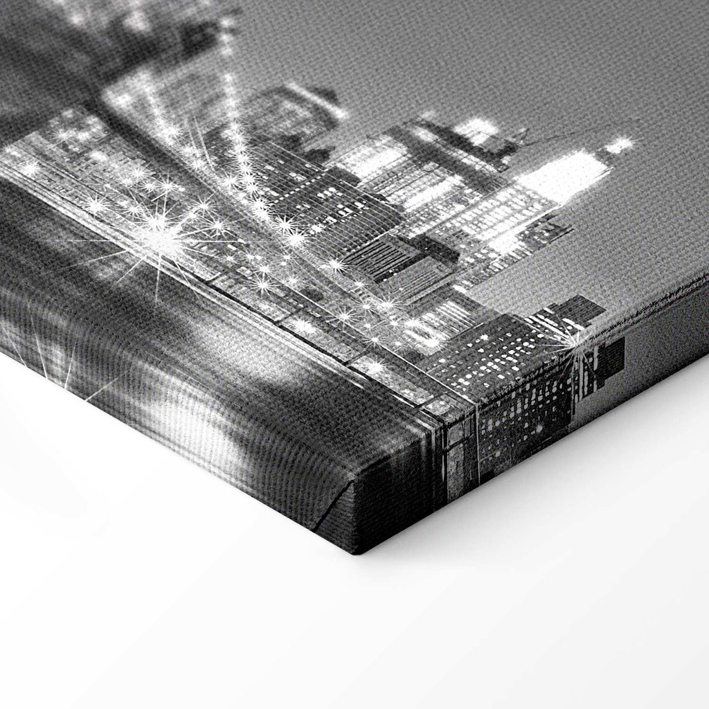 New York City Skyline Architectural Canvas Print