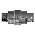 New York City Skyline Architectural Canvas Print