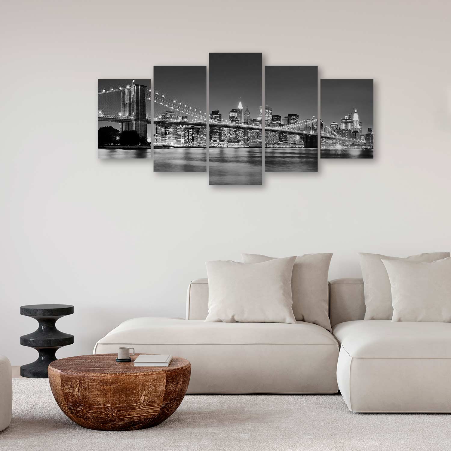 New York City Skyline Architectural Canvas Print