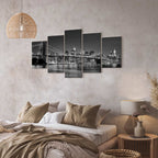 New York City Skyline Architectural Canvas Print
