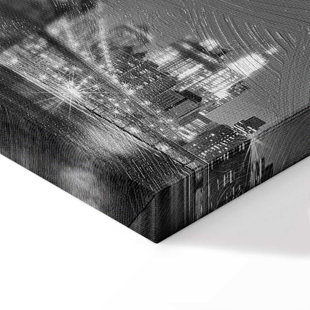 New York City Skyline Architectural Canvas Print