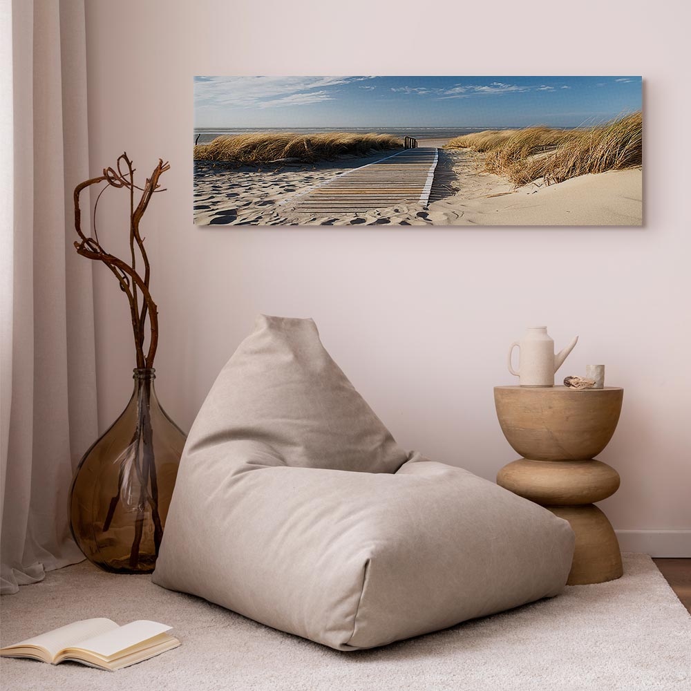 Wild Beach Seascape Canvas Print