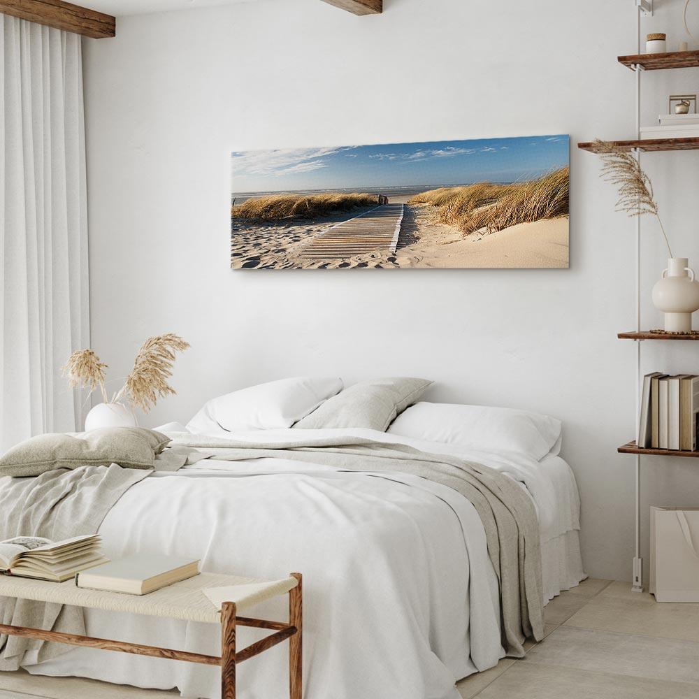 Wild Beach Seascape Canvas Print