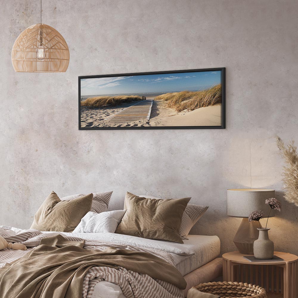 Wild Beach Seascape Canvas Print