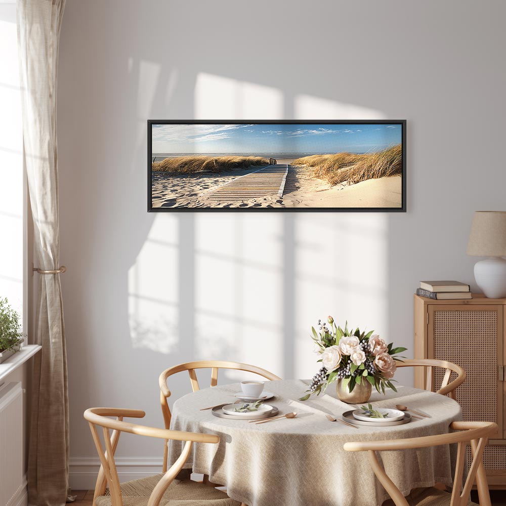Wild Beach Seascape Canvas Print