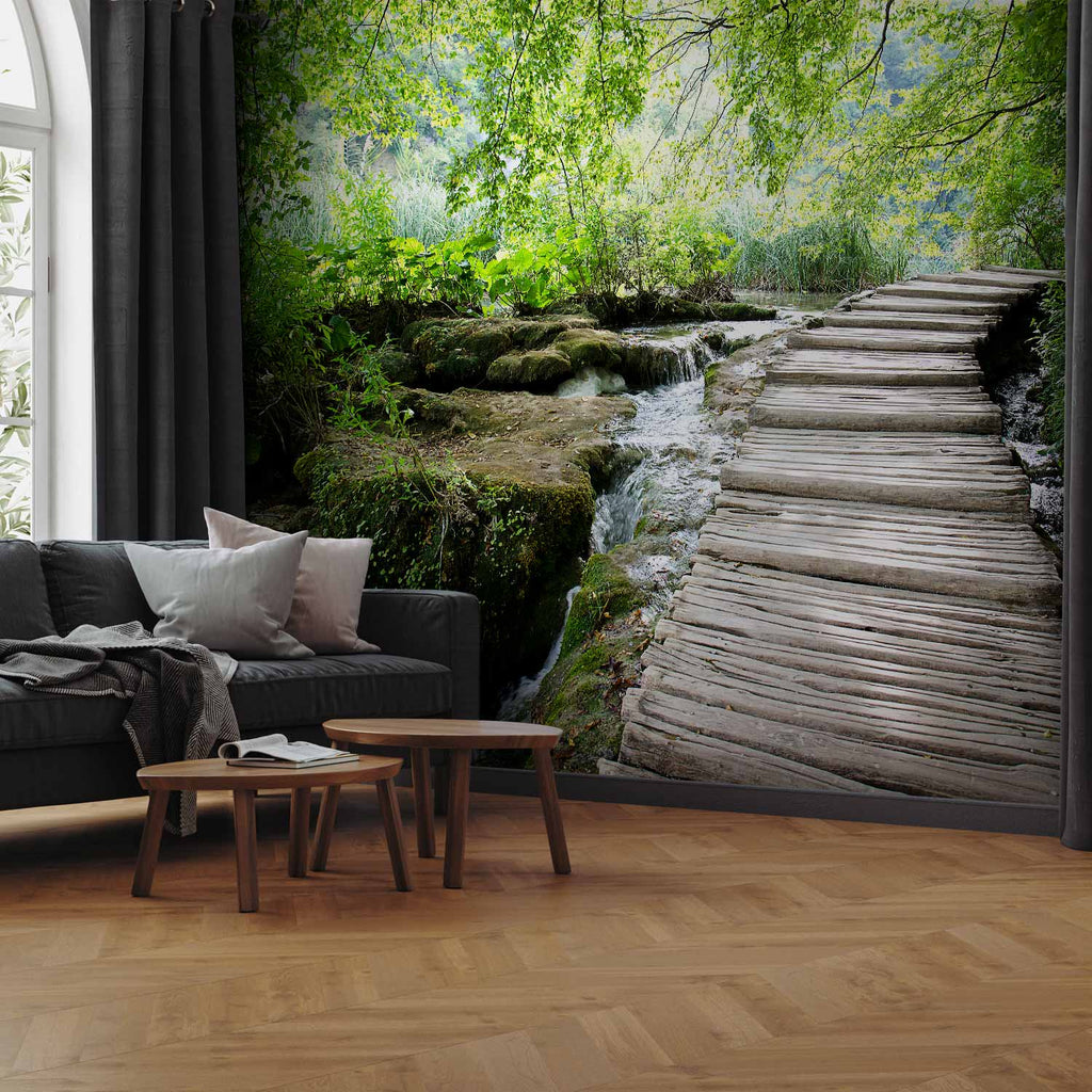 Forest Path Nature Wall Mural