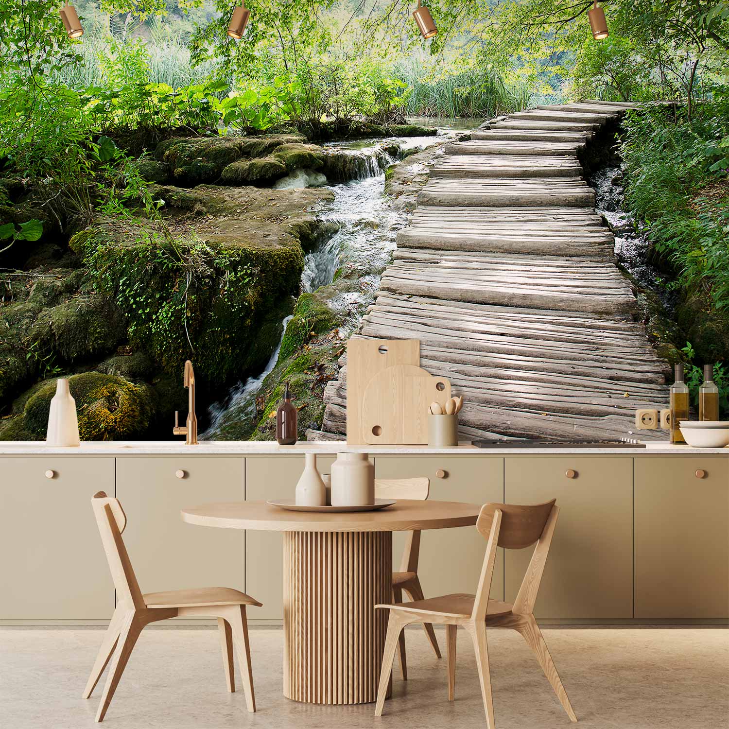 Forest Path Nature Wall Mural