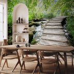 Forest Path Nature Wall Mural