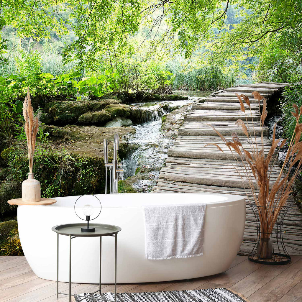 Forest Path Nature Wall Mural