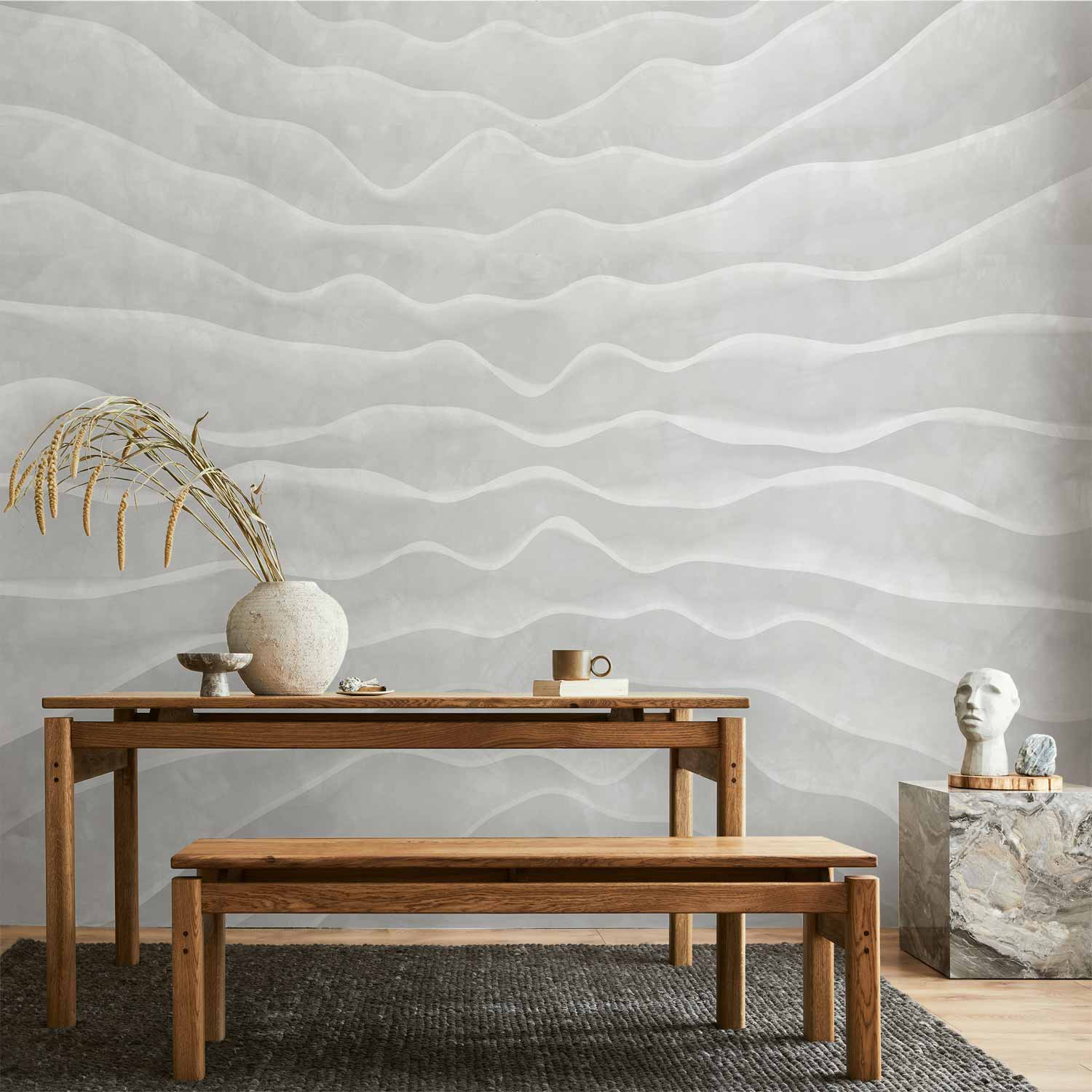 Origami Geometric Abstract Wall Mural