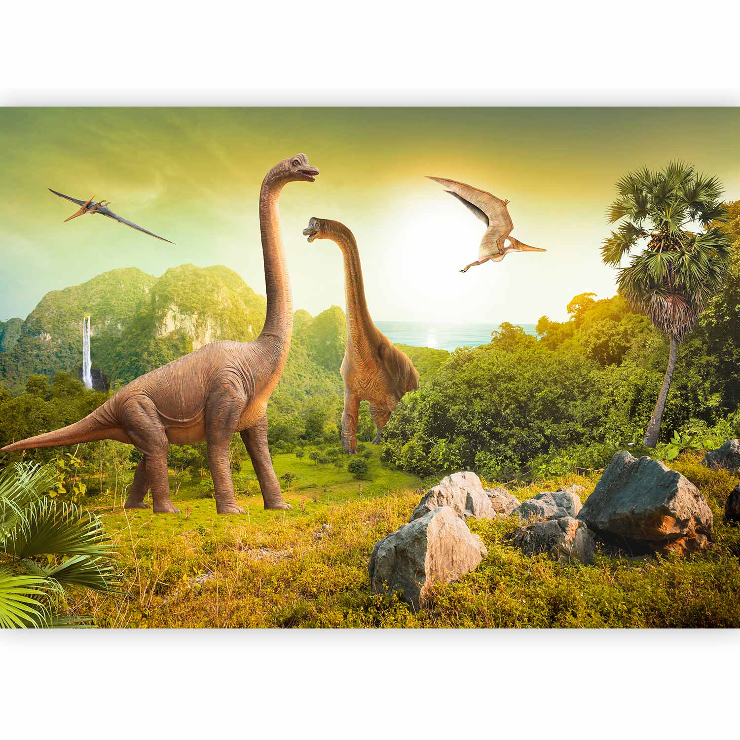 Dinosaur Kids Wall Mural