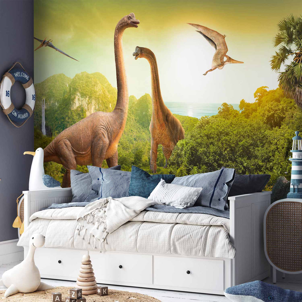Dinosaur Kids Wall Mural