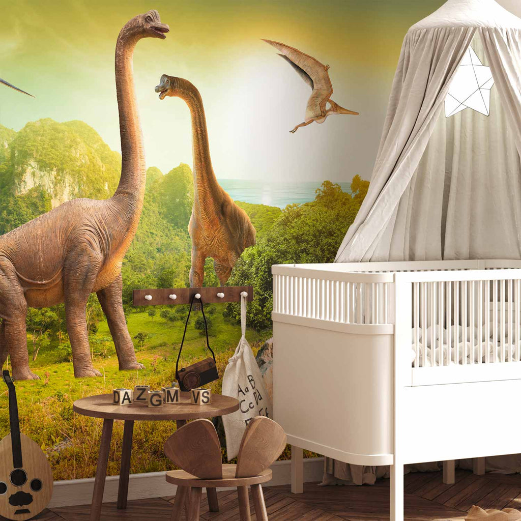 Dinosaur Kids Wall Mural