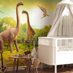 Dinosaur Kids Wall Mural