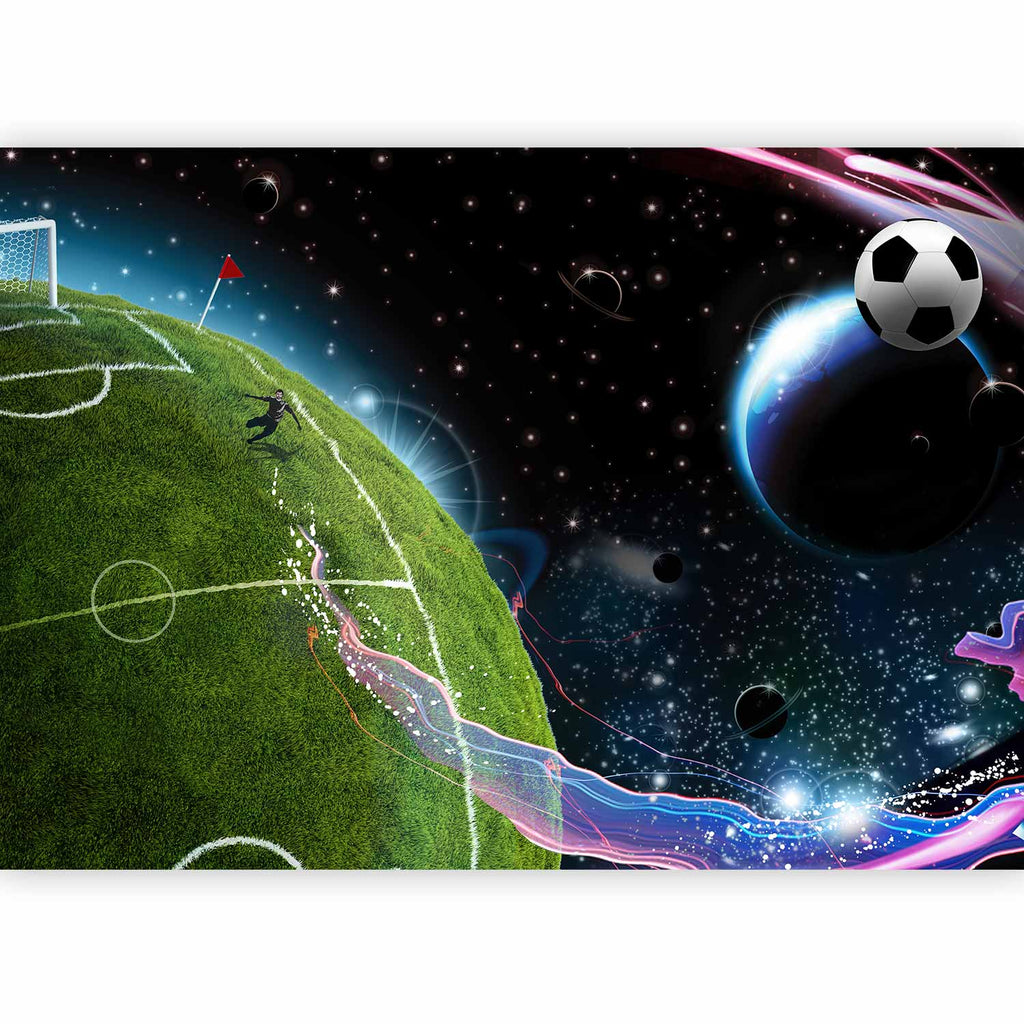 Space Match Sports Wall Mural
