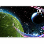 Space Match Sports Wall Mural