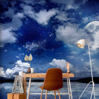 Starry Night Sky Cosmos Wall Mural