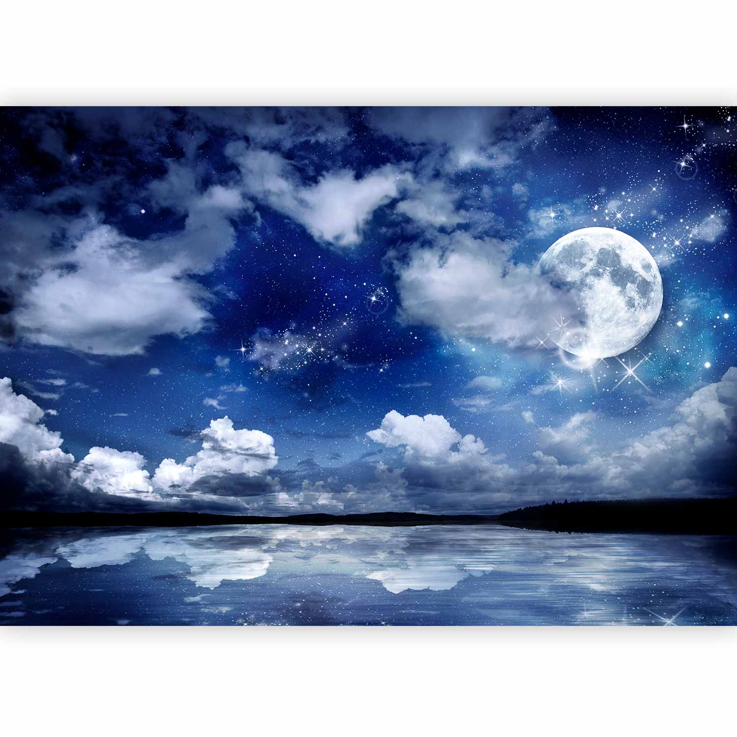 Starry Night Sky Cosmos Wall Mural