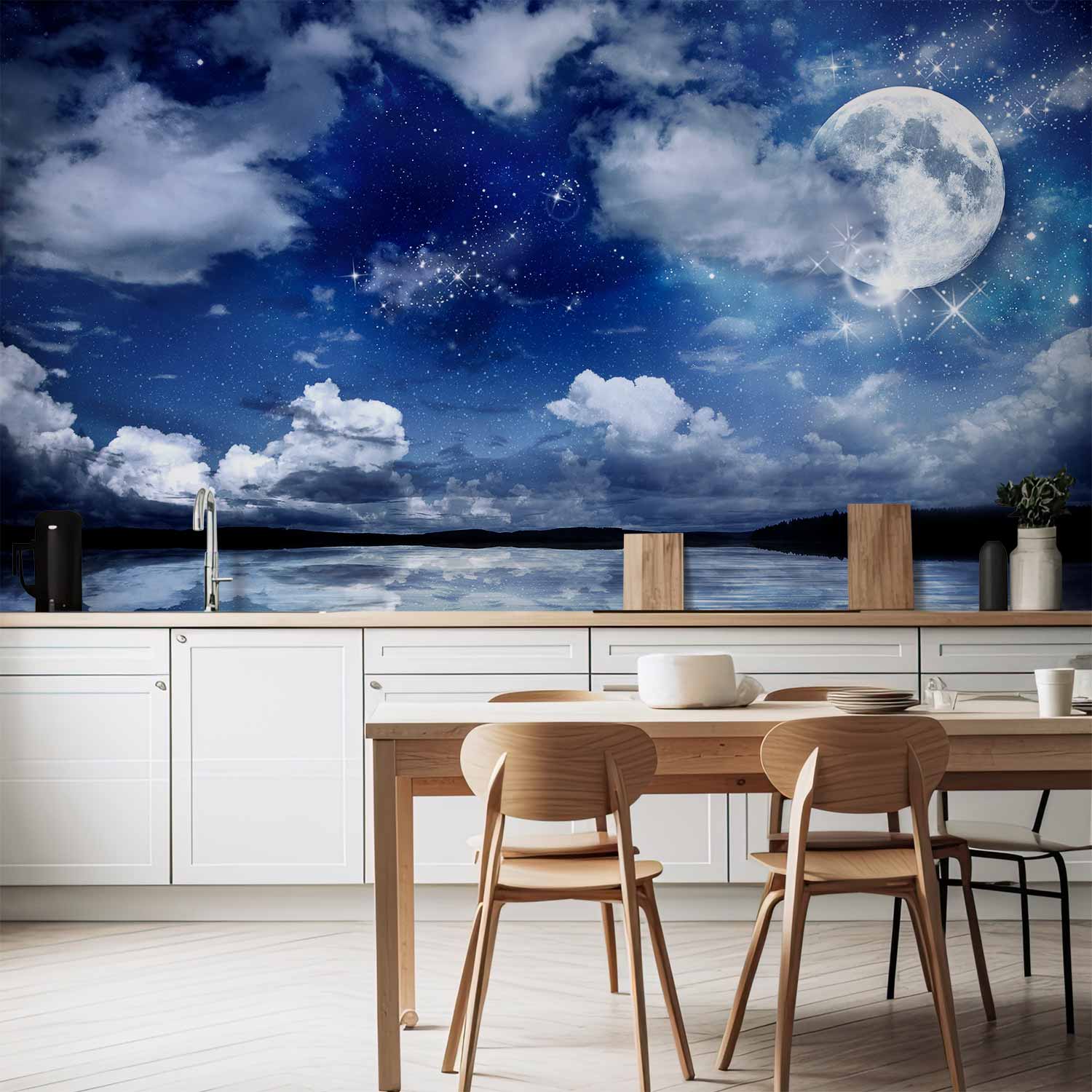 Starry Night Sky Cosmos Wall Mural