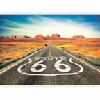 Route 66 Desert Road Landscape Wall Mural