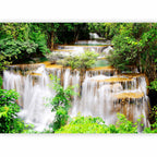 Thai Waterfall Forest Landscape Wall Mural