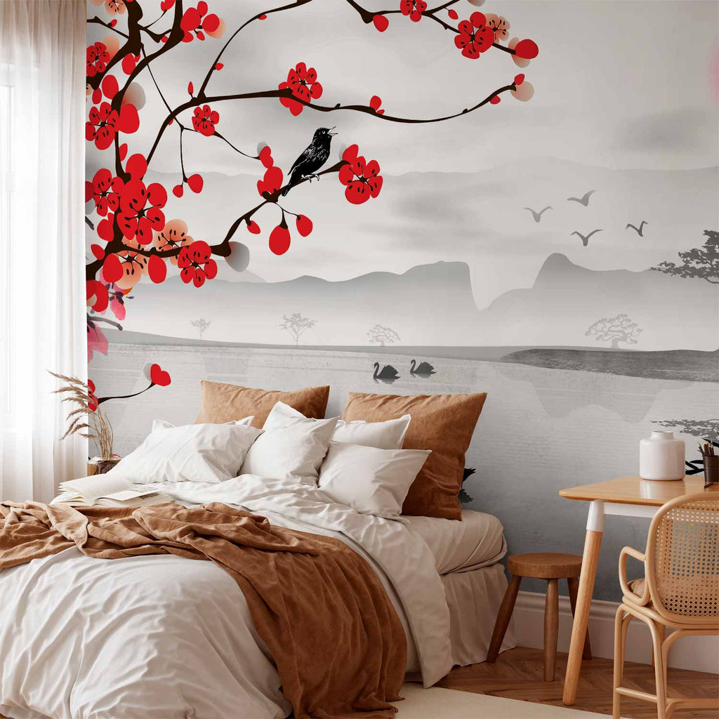 Japanese Garden Zen Wall Mural