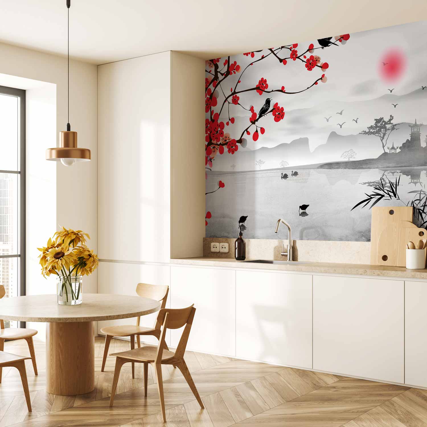 Japanese Garden Zen Wall Mural