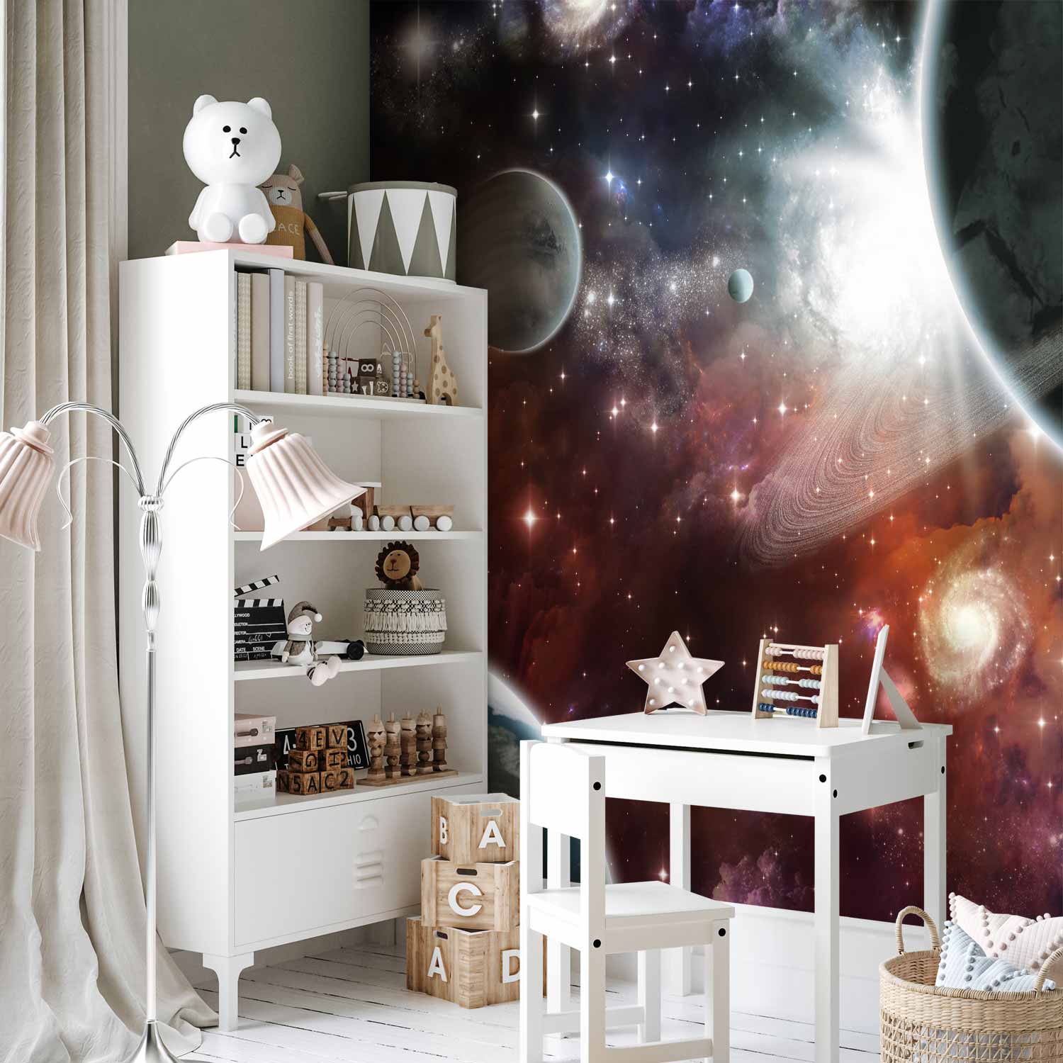 Space Walk Cosmos Sky Wall Mural