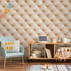 Biscuit Fabric Texture Pattern Wall Mural