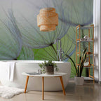 Fleeting Dandelion Flowers Nature Wall Mural