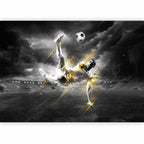 Football Legend Action Wall Mural