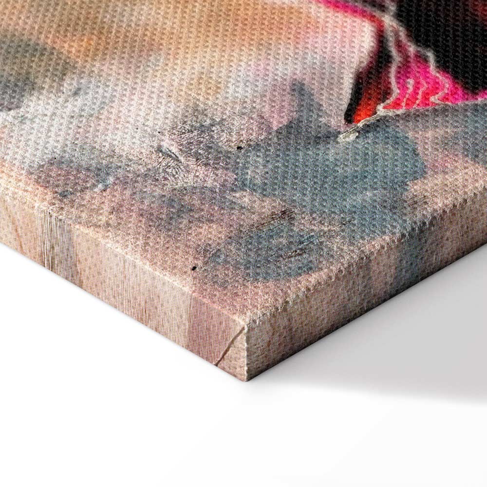 Windblown Poppies Floral Canvas Print