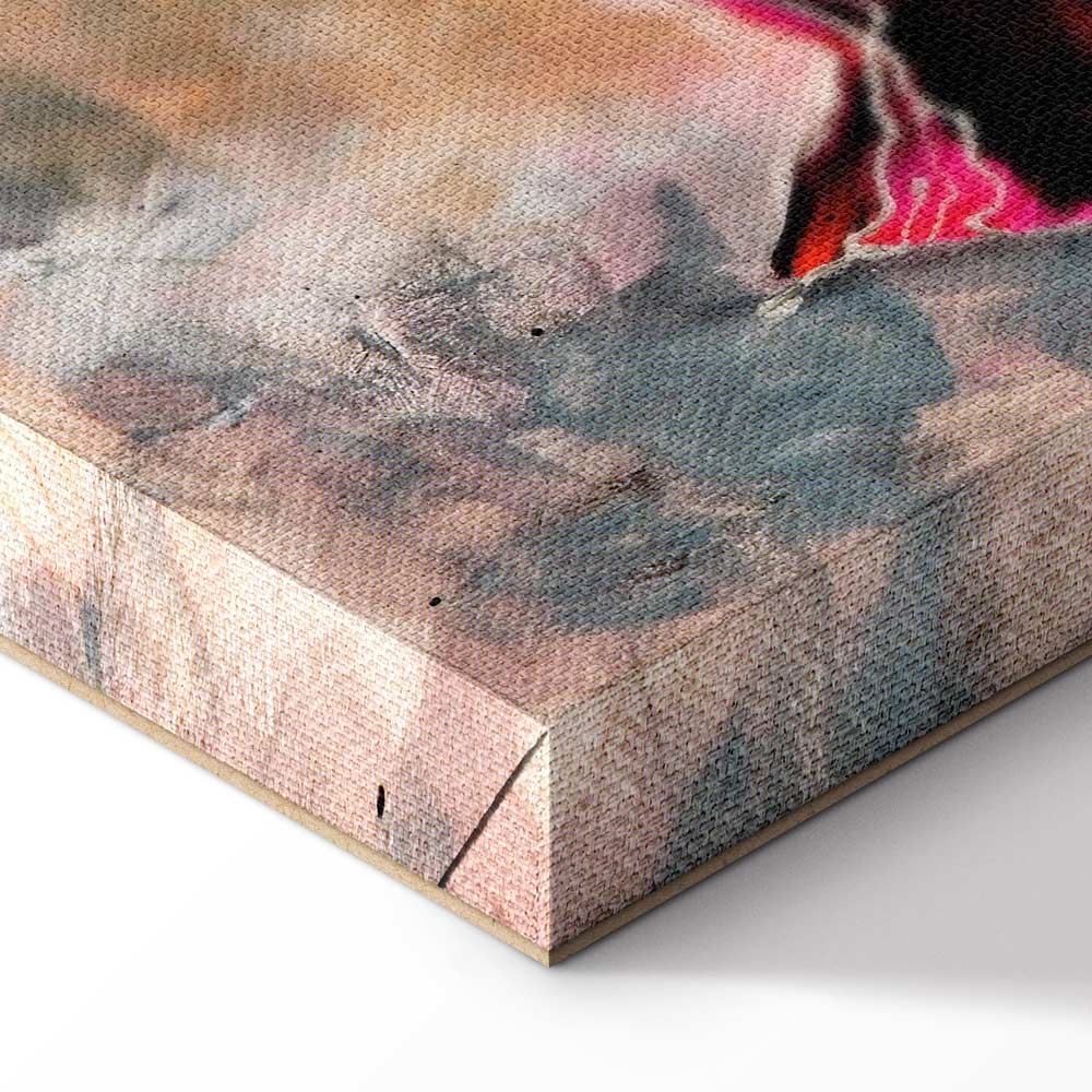 Windblown Poppies Floral Canvas Print