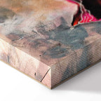 Windblown Poppies Floral Canvas Print