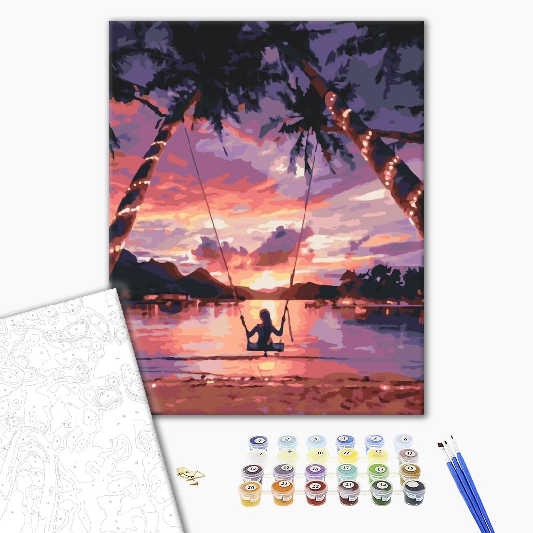 Beach People Paint by Numbers Kit